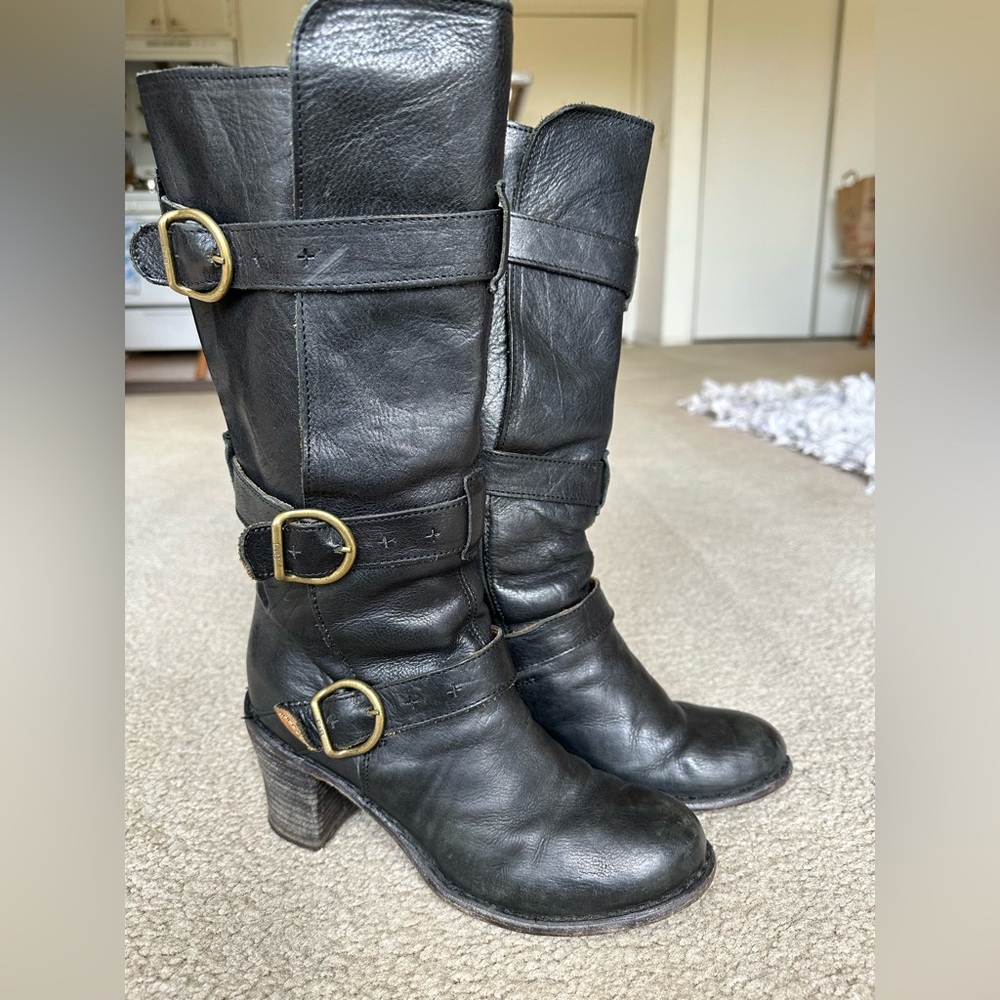 I am obsessed with these boots but they are too big on me.